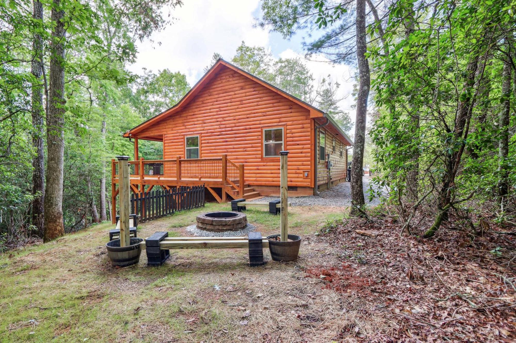 Private Murphy Cabin Rental With Wraparound Porch! Exterior photo